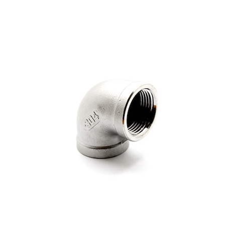 Thrifco Plumbing 1 Inch 90 Elbow Stainless Steel, Bulk 8917007